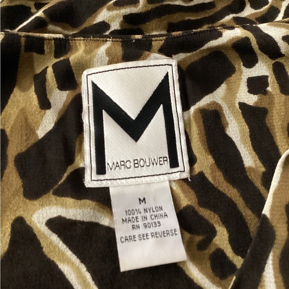 Marc Brouwer Vintage Animal Print Top - Picture 4 of 8